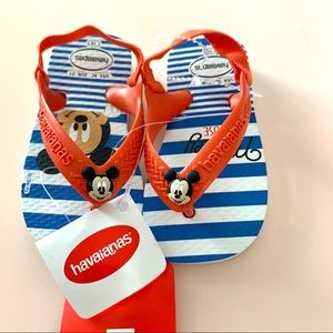 NEW Havaianas Baby Disney Classics Flip Flops